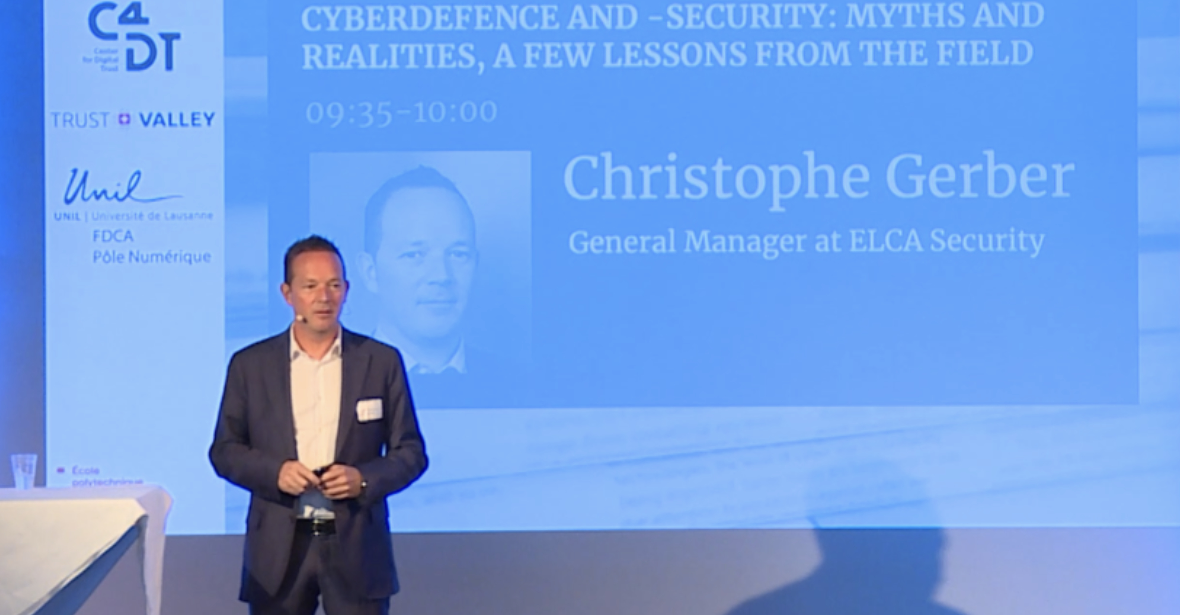 Conférence C4DT - Keynote Christophe Gerber